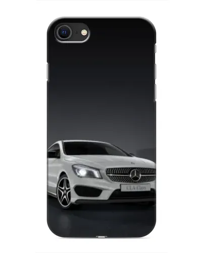 Чехол для iPhone SE (2020) с картинкой «Mercedes AMG GT Silver»