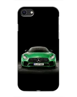 Чехол для iPhone SE (2020) с картинкой «Mercedes — неоновый лого» Чехол для iPhone SE (2020) с картинкой «Mercedes — неоновый лого»