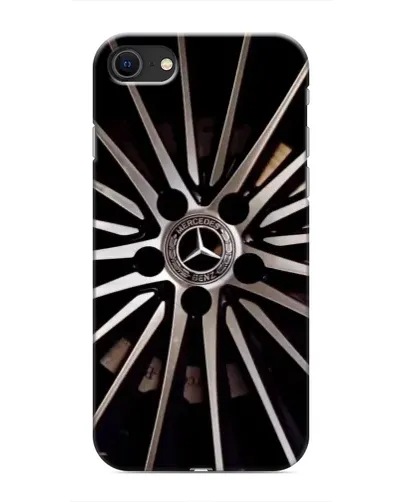 Чехол для iPhone SE (2020) с картинкой «Диск Mercedes»