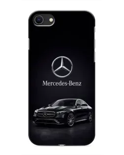 Чехол для iPhone SE (2020) с картинкой «Mercedes — решетка радиатора» Чехол для iPhone SE (2020) с картинкой «Mercedes — решетка радиатора»