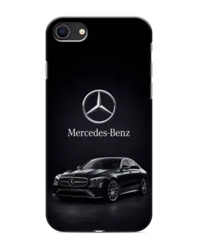 Чехол для iPhone SE (2020) с картинкой «Mercedes — решетка радиатора»