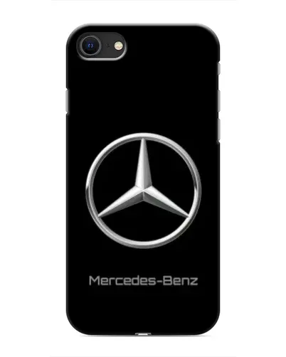 Чехол для iPhone SE (2020) с картинкой «Mercedes Silver Logo»