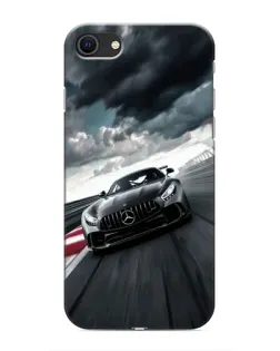 Чехол для iPhone SE (2020) с картинкой «Гоночный Mercedes AMG» Чехол для iPhone SE (2020) с картинкой «Гоночный Mercedes AMG»