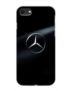 Чехол для iPhone SE (2020) с картинкой «Mercedes на металле» Чехол для iPhone SE (2020) с картинкой «Mercedes на металле»
