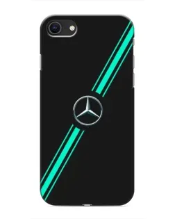 Чехол для iPhone SE (2020) с картинкой «Спортивные линии Mercedes» Чехол для iPhone SE (2020) с картинкой «Спортивные линии Mercedes»