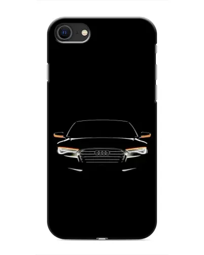 Чехол для iPhone SE (2020) с картинкой «Audi — ночной контур» Чехол для iPhone SE (2020) с картинкой «Audi — ночной контур»