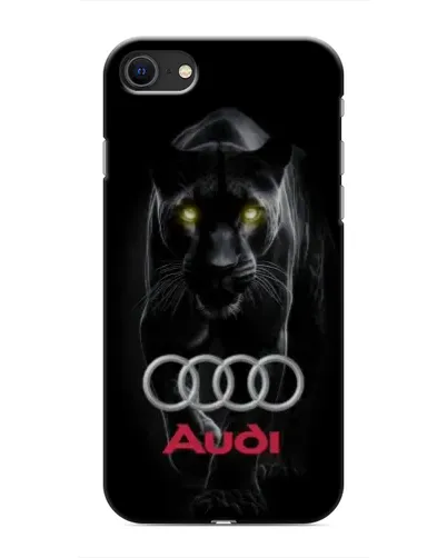 Чехол для iPhone SE (2020) с картинкой «Пантера и Audi» Чехол для iPhone SE (2020) с картинкой «Пантера и Audi»