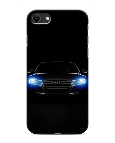 Чехол для iPhone SE (2020) с картинкой «Audi в неоне» Чехол для iPhone SE (2020) с картинкой «Audi в неоне»