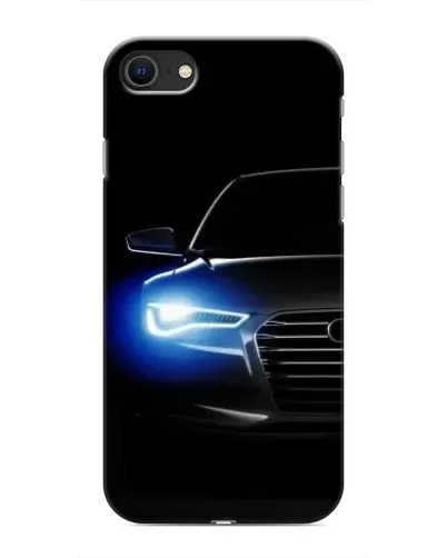 Чехол для iPhone SE (2020) с картинкой «Неоновый взгляд Audi» Чехол для iPhone SE (2020) с картинкой «Неоновый взгляд Audi»