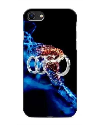 Чехол для iPhone SE (2020) с картинкой «Энергия лого Audi» Чехол для iPhone SE (2020) с картинкой «Энергия лого Audi»
