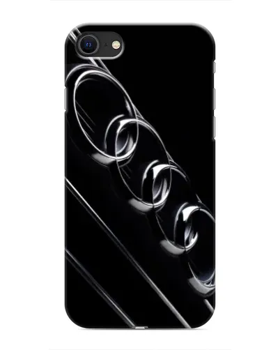 Чехол для iPhone SE (2020) с картинкой «Audi — абстрактные кольца» Чехол для iPhone SE (2020) с картинкой «Audi — абстрактные кольца»