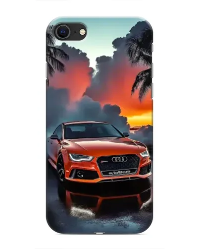 Чехол для iPhone SE (2020) с картинкой «Audi — закат» Чехол для iPhone SE (2020) с картинкой «Audi — закат»
