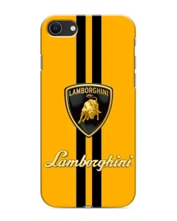Чехол для iPhone SE (2020) с картинкой «Lamborghini Stripe желтый» Чехол для iPhone SE (2020) с картинкой «Lamborghini Stripe желтый»