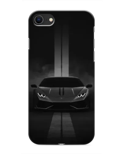 Чехол для iPhone SE (2020) с картинкой «Lamborghini симметрия дорог»