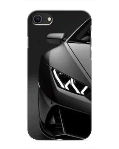 Чехол для iPhone SE (2020) с картинкой «Lamborghini фары детализация»
