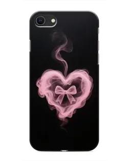 Чехол для iPhone SE (2020) с картинкой «Дымчатое сердце»