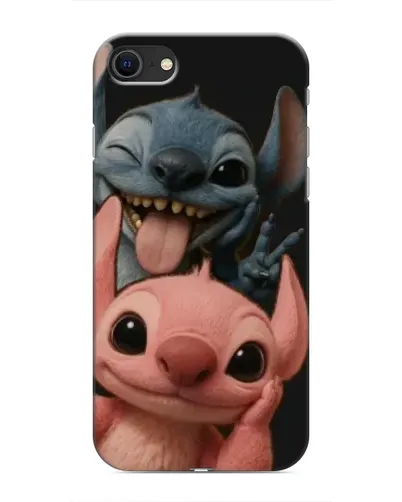 Чехол для iPhone SE (2020) с картинкой «Стич и Ангел» Чехол для iPhone SE (2020) с картинкой «Стич и Ангел»