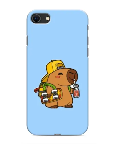Чехол для iPhone SE (2020) с картинкой «Капибара на скейте» Чехол для iPhone SE (2020) с картинкой «Капибара на скейте»