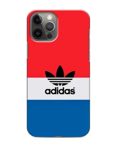 Чехол для iPhone 11 Pro Max с картинкой «Ретро блоки Adidas»