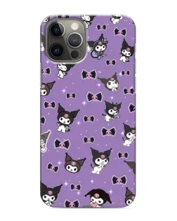 Чехол для iPhone 11 Pro Max с картинкой «Kuromi — паттерн»