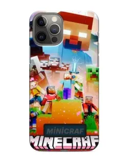 Чехол для iPhone 11 Pro Max с картинкой «Minecraft герои игры»