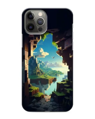 Чехол для iPhone 11 Pro Max с картинкой «Вид из пещеры»