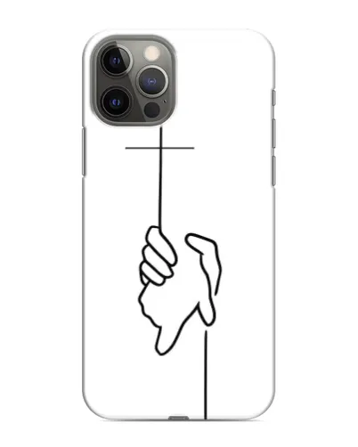 Чохол для iPhone 11 Pro Max з картинкою «Рука тримає»