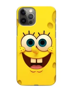 Чехол для iPhone 11 Pro Max с картинкой «Губка Боб улыбка»
