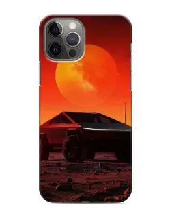 Чехол для iPhone 11 Pro Max с картинкой «Cybertruck на Марсе»