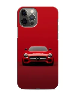 Чехол для iPhone 11 Pro Max с картинкой «Красный Mercedes AMG»