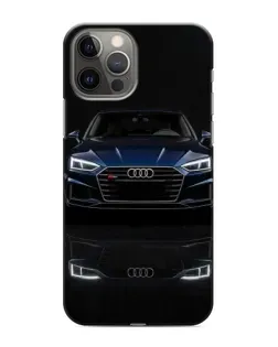 Чехол для iPhone 11 Pro Max с картинкой «Audi — ночное отражение»