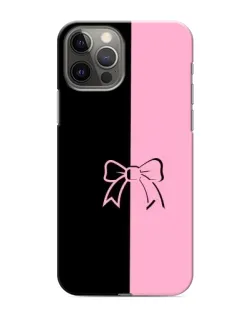Чехол для iPhone 11 Pro Max с картинкой «Половинки банта»