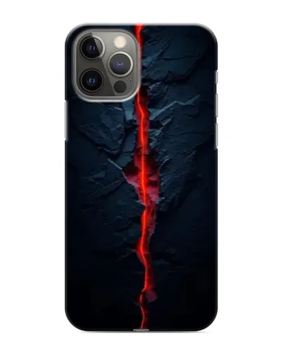 Чехол для iPhone 11 Pro Max с картинкой «Kрасная лавовая трещина» Чехол для iPhone 11 Pro Max с картинкой «Kрасная лавовая трещина»