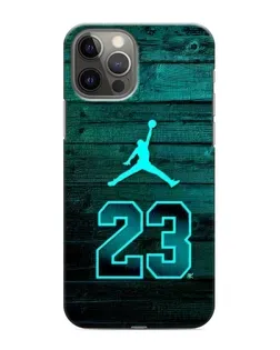 Чехол для iPhone 11 Pro с картинкой «Jordan Cyan 23»