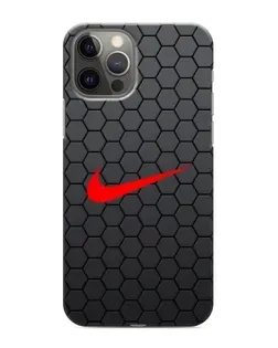 Чехол для iPhone 11 Pro с картинкой «Nike — карбоновая сетка»