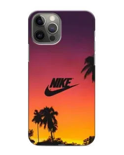 Чехол для iPhone 11 Pro с картинкой «Nike на закате солнца»