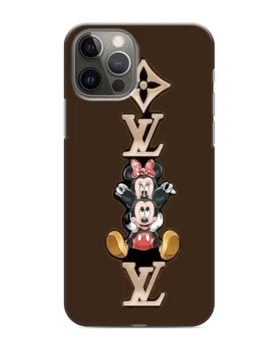Чехол для iPhone 11 Pro с картинкой «LV и Микки Маус»
