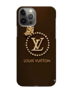 Чехол для iPhone 11 Pro с картинкой «LV — золотая печать»
