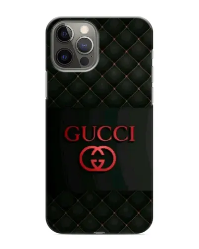 Чохол для iPhone 11 Pro з картинкою «Gucci — стьобаний чорний»