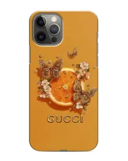 Чохол для iPhone 11 Pro з картинкою «Gucci — золоті метелики» Чохол для iPhone 11 Pro з картинкою «Gucci — золоті метелики»