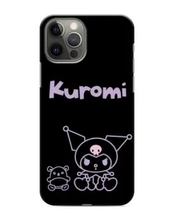 Чохол для iPhone 11 Pro з картинкою «Kuromi — чорний мінімалізм» Чохол для iPhone 11 Pro з картинкою «Kuromi — чорний мінімалізм»