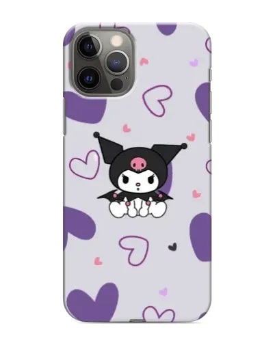 Чехол для iPhone 11 Pro с картинкой «Kuromi и лавандовые сердца» Чехол для iPhone 11 Pro с картинкой «Kuromi и лавандовые сердца»