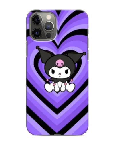 Чехол для iPhone 11 Pro с картинкой «Kuromi и фиолетовые сердца» Чехол для iPhone 11 Pro с картинкой «Kuromi и фиолетовые сердца»