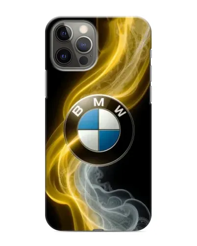 Чохол для iPhone 11 Pro з картинкою «Золотистий дим BMW»