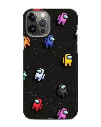 Чохол для iPhone 11 Pro з картинкою «Космічний патерн Among Us»