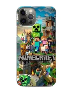 Чохол для iPhone 11 Pro з картинкою «Замок Minecraft»