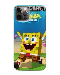 Чехол для iPhone 11 Pro с картинкой «Губка Боб Minecraft» Чехол для iPhone 11 Pro с картинкой «Губка Боб Minecraft»
