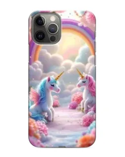 Чохол для iPhone 11 Pro з картинкою «Веселка і єдинороги» Чохол для iPhone 11 Pro з картинкою «Веселка і єдинороги»