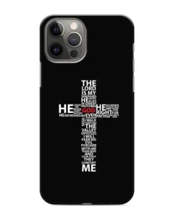 Чехол для iPhone 11 Pro с картинкой «Текстовый крест»