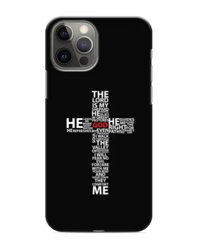 Чехол для iPhone 11 Pro с картинкой «Текстовый крест» Чехол для iPhone 11 Pro с картинкой «Текстовый крест»
